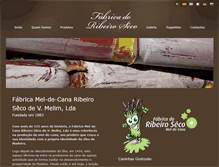 Tablet Screenshot of fabricaribeiroseco.com